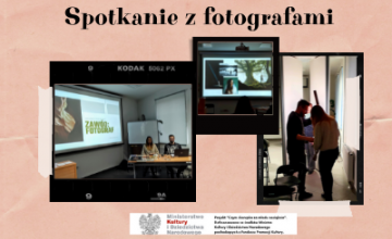Spotkanie z fotografami, czyli Karolina i Michał opowiadają o swojej pracy