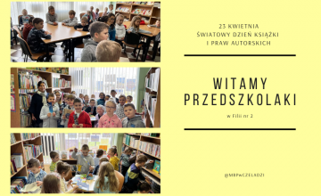 Wizyta przedszkolaków w bibliotece