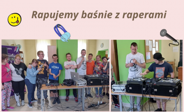 Wspólne rapowanie z raperami w Filii nr 1