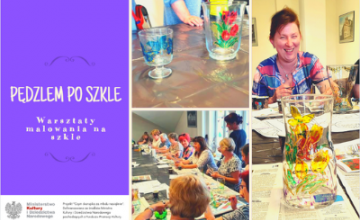 Pędzlem po szkle - warsztaty malowania na szkle