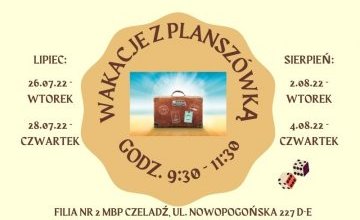 Wakacje z Planszówką w Filii nr 2