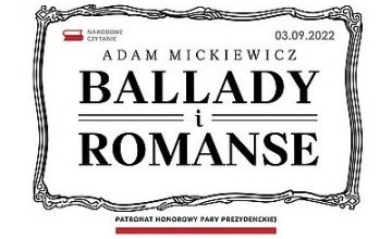 Zapraszamy na Narodowe Czytanie 2022!