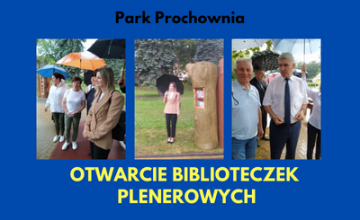 Otwarcie Biblioteczek Plenerowych