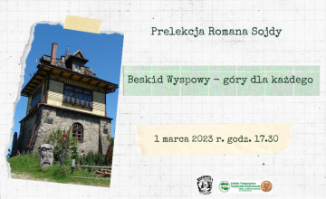 Spotkanie turystyczno-krajoznawcze z Romanem Sojdą - Beskid Wyspowy - góry dla każdego