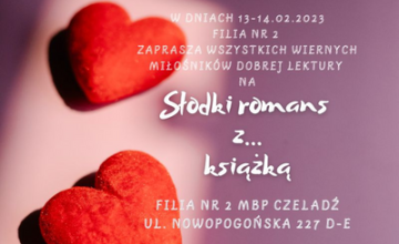 Słodki romans z książką w Filii nr 2