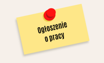 Ogłoszenie o pracy