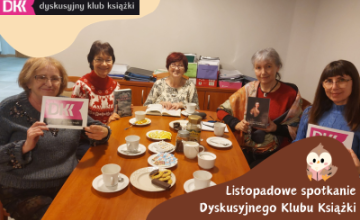 Listopadowe spotkanie Dyskusyjnego Klubu Książki