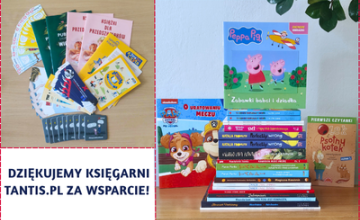 Dziękujemy księgarni Tantis.pl za wsparcie!