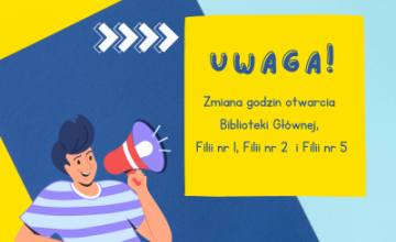 Zmiana godzin otwarcia bibliotek w dniu 17 października