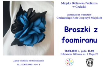 Broszki z foamiranu, czyli warsztaty rękodzieła
