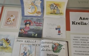 Prezentacja materiałów i książek autorki i ilustratorki Anety Krelli-Moch