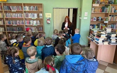 Dzieci z Przedszkola Bajka w gościnie