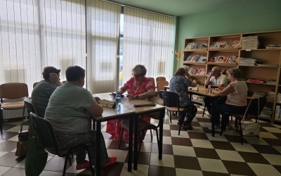 Seniorzy podczas gry