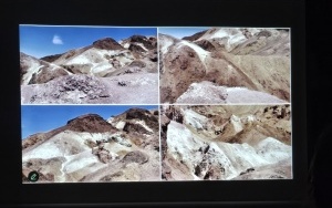 Kolorystyka wzniesień w jednym ujęciu