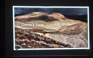 Widok Dantego i  zbliżająca się ulewa