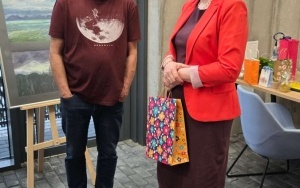 Przed otwarciem wystawy