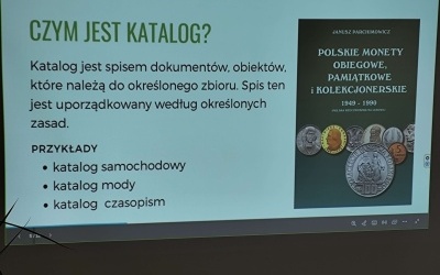 Lekcja była poświęcona katalogom