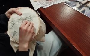 W trakcie pracy powstawały małe dzieła sztuki