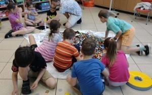 Warsztaty z klocków Lego w Wypożyczalni Dziecięcej