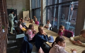 Na zakończenie lekcji dzieci poznały najpiękniejsze biblioteki